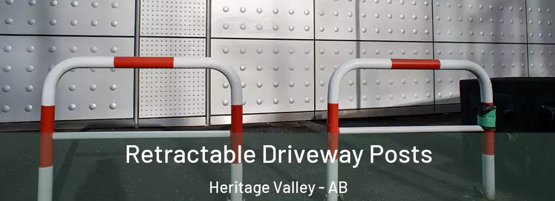  Retractable Driveway Posts Heritage Valley - AB