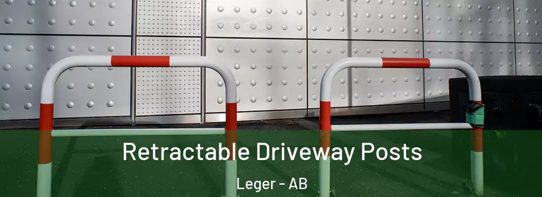  Retractable Driveway Posts Leger - AB