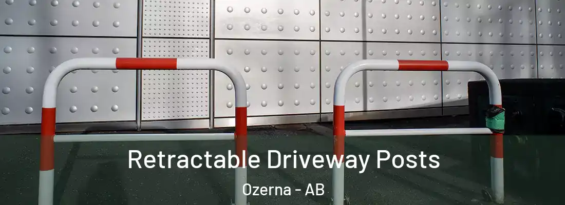  Retractable Driveway Posts Ozerna - AB