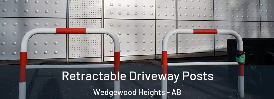  Retractable Driveway Posts Wedgewood Heights - AB