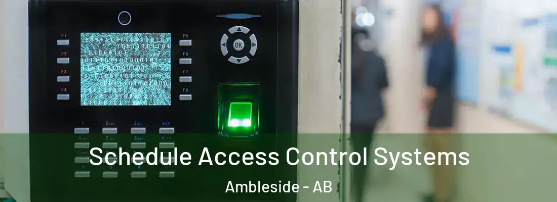  Schedule Access Control Systems Ambleside - AB