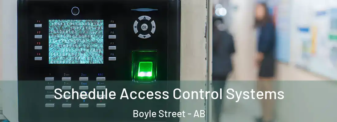  Schedule Access Control Systems Boyle Street - AB
