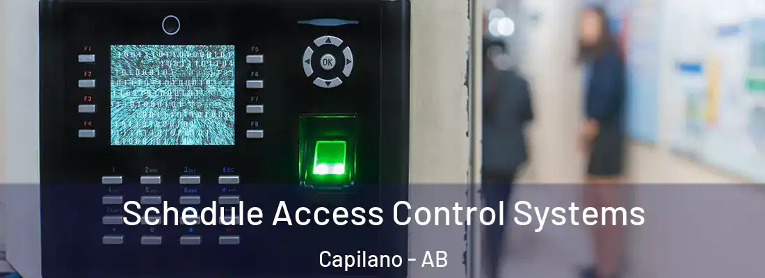  Schedule Access Control Systems Capilano - AB