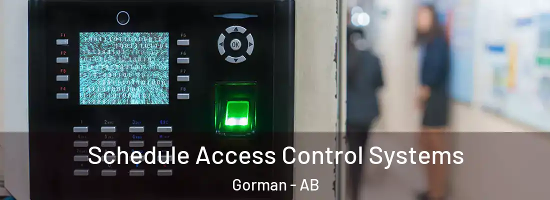  Schedule Access Control Systems Gorman - AB