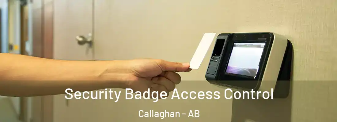  Security Badge Access Control Callaghan - AB