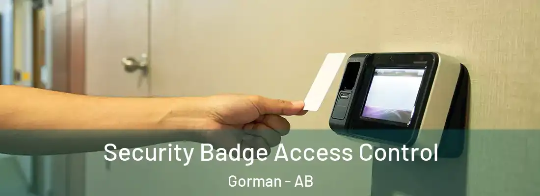  Security Badge Access Control Gorman - AB