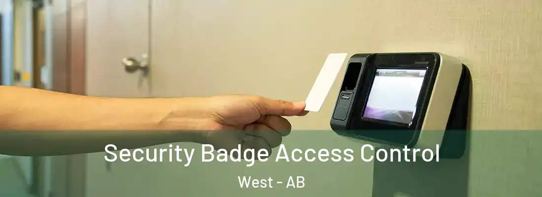  Security Badge Access Control West - AB