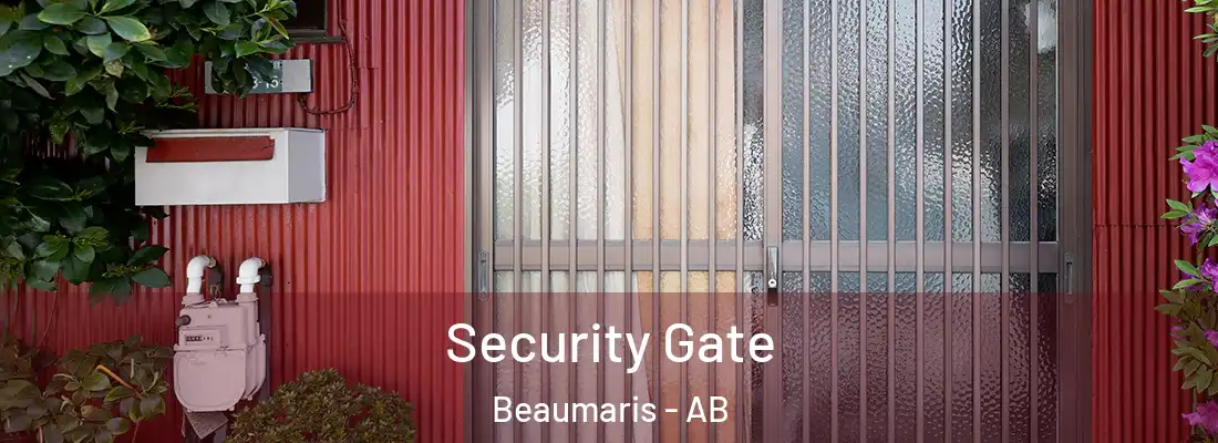  Security Gate Beaumaris - AB