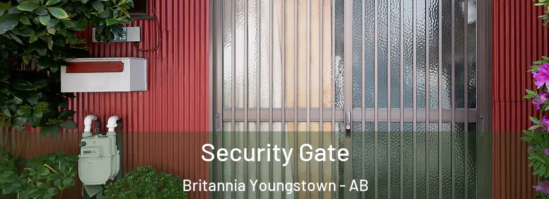  Security Gate Britannia Youngstown - AB