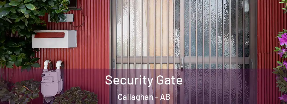  Security Gate Callaghan - AB