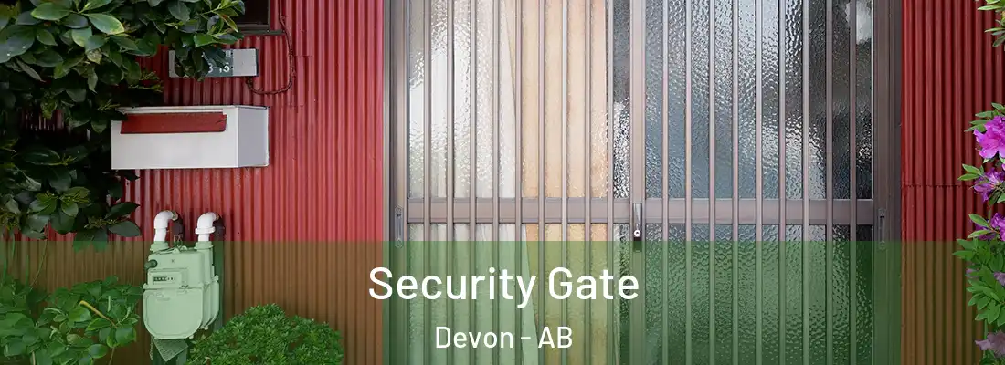  Security Gate Devon - AB