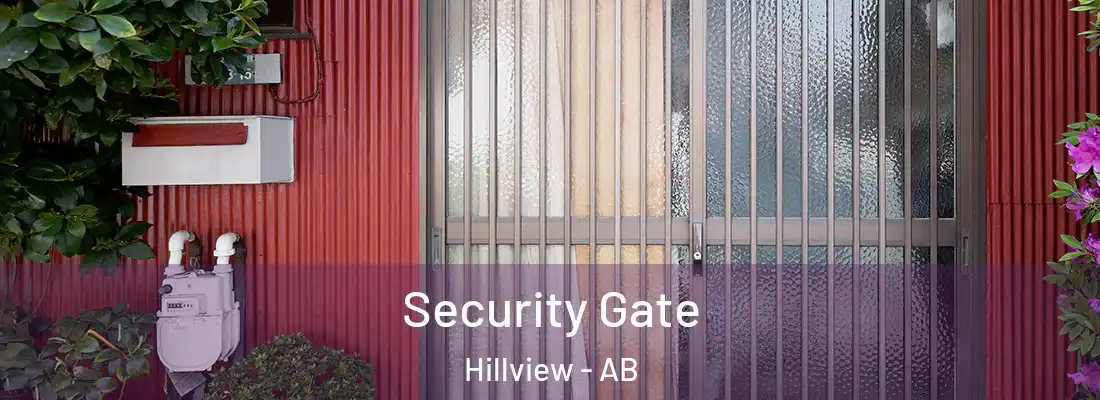  Security Gate Hillview - AB