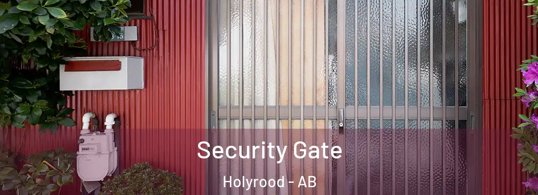  Security Gate Holyrood - AB