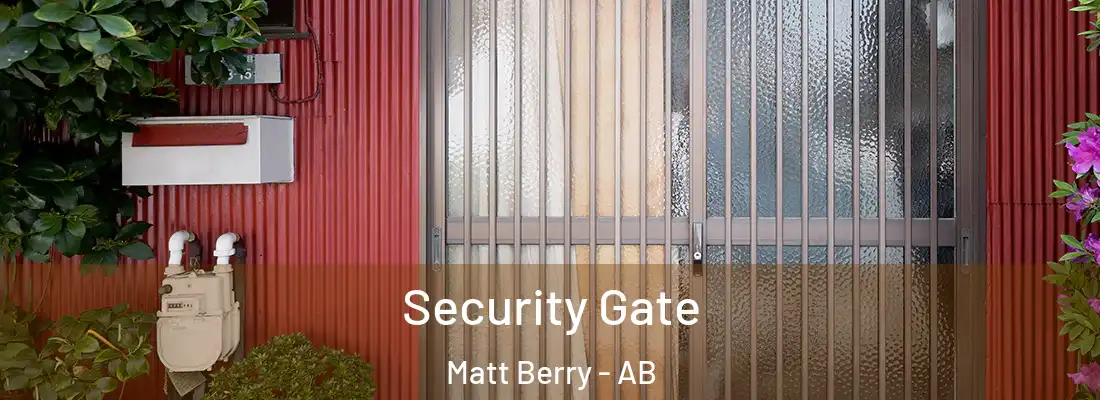  Security Gate Matt Berry - AB