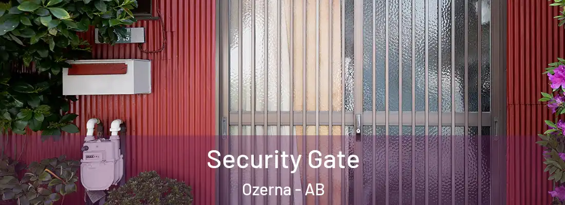  Security Gate Ozerna - AB