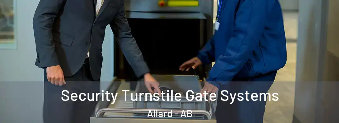  Security Turnstile Gate Systems Allard - AB