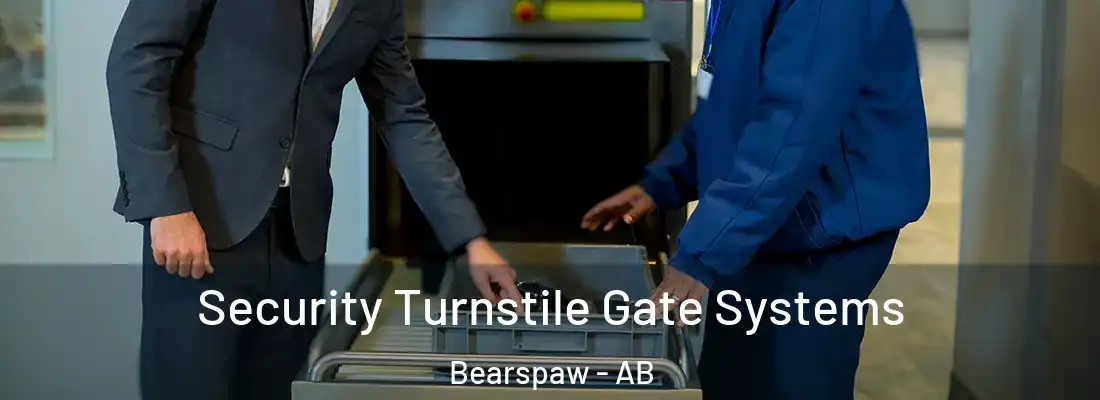  Security Turnstile Gate Systems Bearspaw - AB