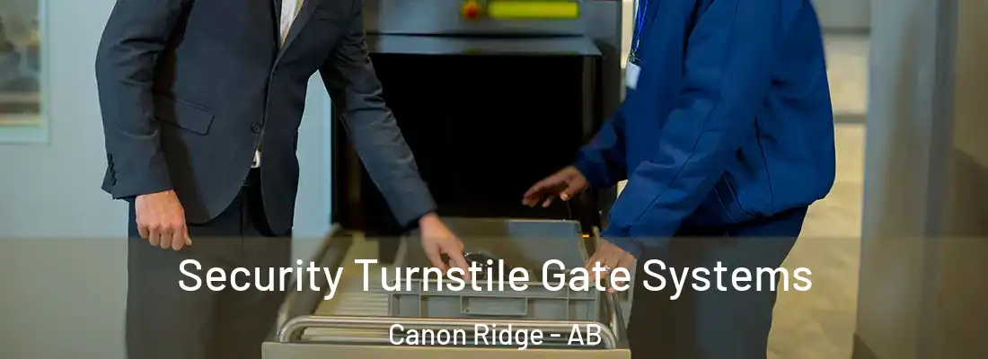  Security Turnstile Gate Systems Canon Ridge - AB