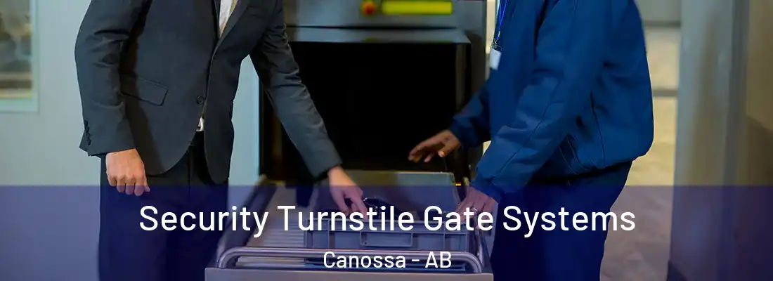  Security Turnstile Gate Systems Canossa - AB