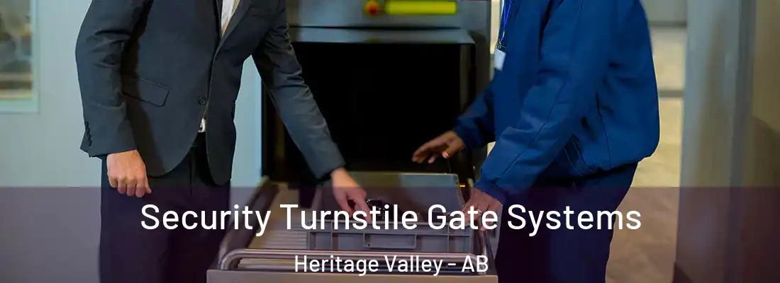  Security Turnstile Gate Systems Heritage Valley - AB