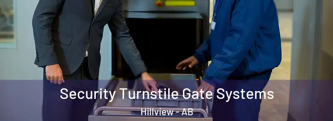  Security Turnstile Gate Systems Hillview - AB
