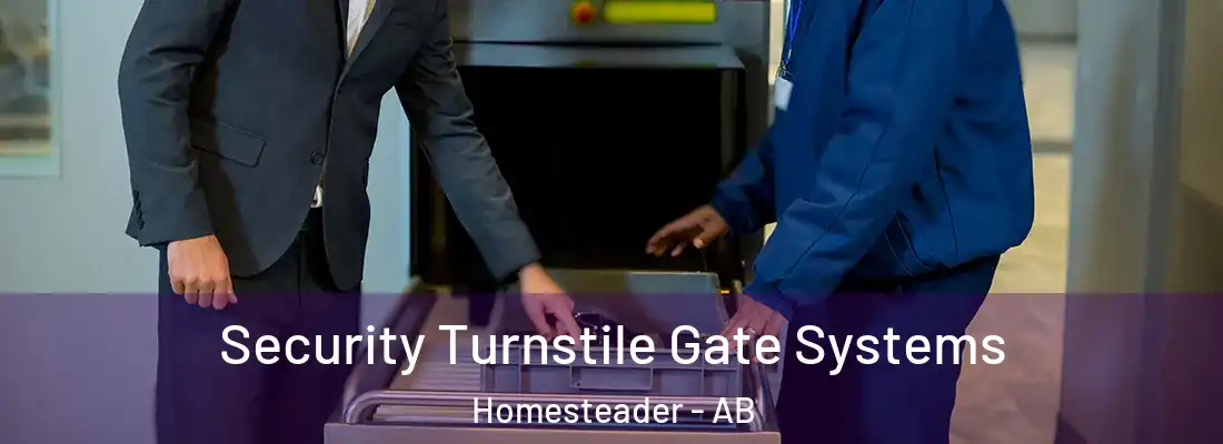  Security Turnstile Gate Systems Homesteader - AB