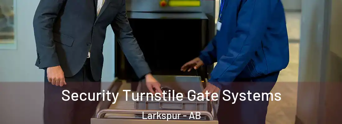  Security Turnstile Gate Systems Larkspur - AB