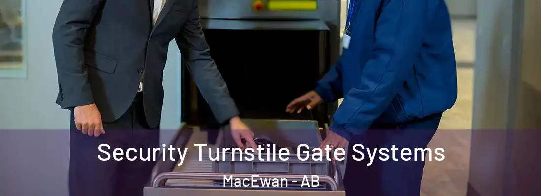  Security Turnstile Gate Systems MacEwan - AB
