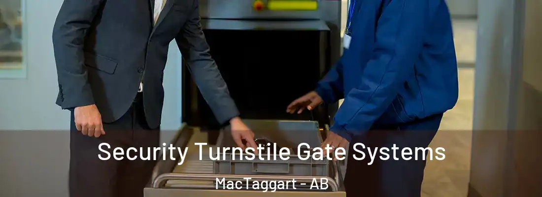  Security Turnstile Gate Systems MacTaggart - AB
