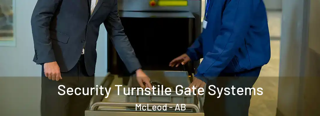  Security Turnstile Gate Systems McLeod - AB