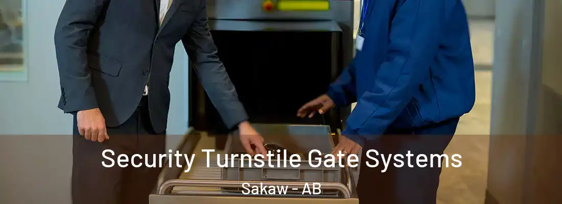  Security Turnstile Gate Systems Sakaw - AB