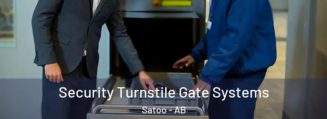  Security Turnstile Gate Systems Satoo - AB
