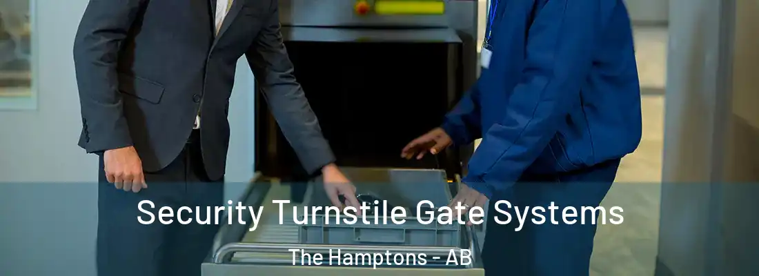  Security Turnstile Gate Systems The Hamptons - AB