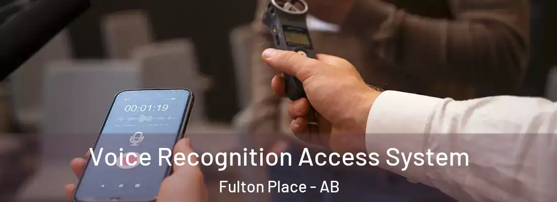  Voice Recognition Access System Fulton Place - AB