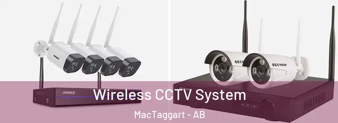  Wireless CCTV System MacTaggart - AB