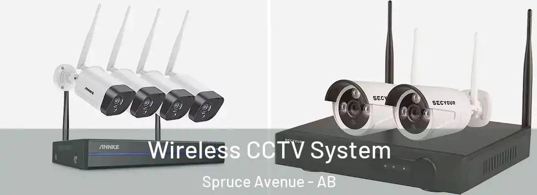  Wireless CCTV System Spruce Avenue - AB