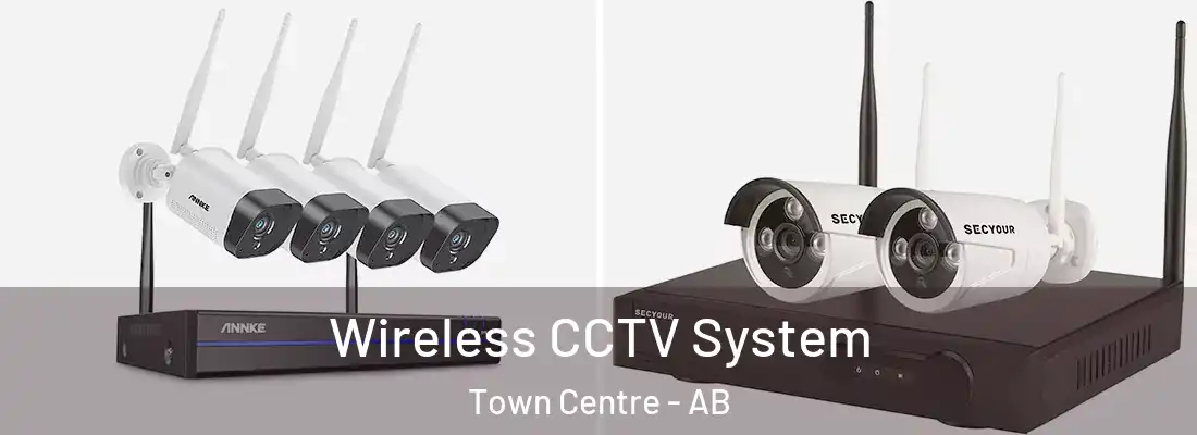  Wireless CCTV System Town Centre - AB