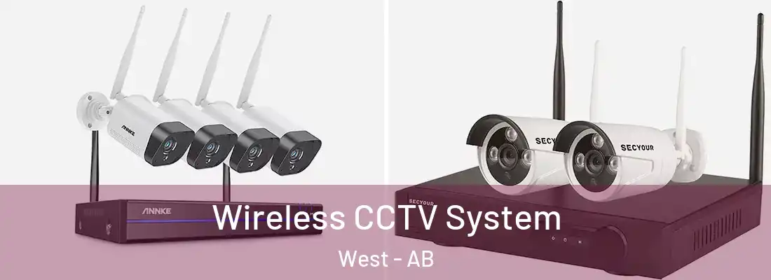  Wireless CCTV System West - AB
